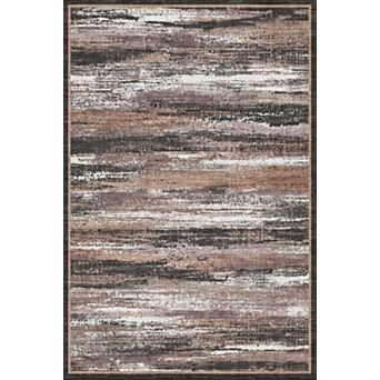 Modern Abstract Area Rug Non-Slip Soft Bedroom Living Room Rug Thin Print
