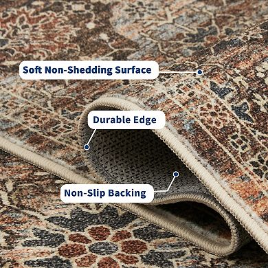 Traditional Area Rug for Living Room, Bedroom, Dining Room, and Kitchen