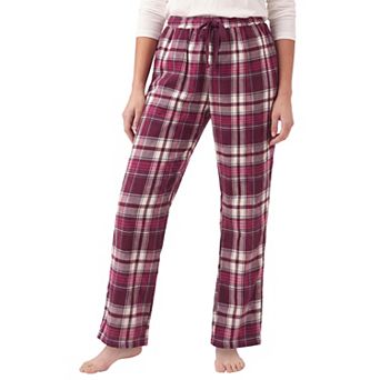 Ellos Plus Size Flannel Sleep Pant With Drawstring Waist