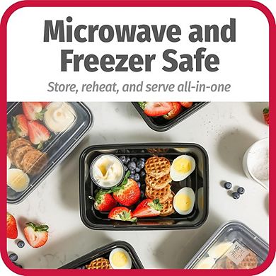 Compartment BPA-Free Meal Prep Container