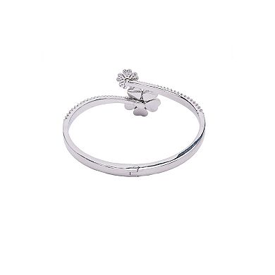 AGP PARIS Diva Dainty Flower Cuff Bracelet