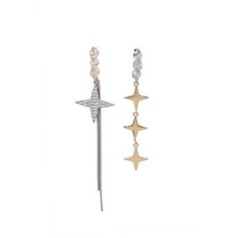 Starry Elegance Dangle Earrings