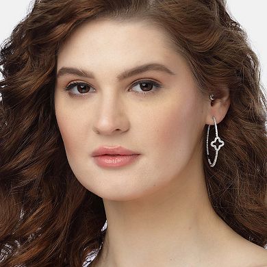 Clover Hoop Earrings