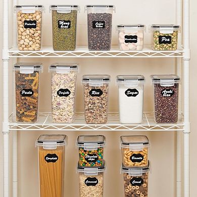 Airtight Food Storage Containers with Lids, 24-Piece BPA-Free Set