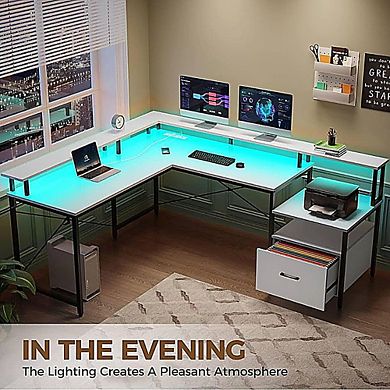 Modern Study Desk With Drawer