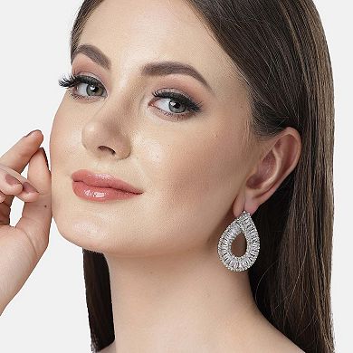 AGP PARIS Diva Collection Sterling Raindrop Shaped Studs