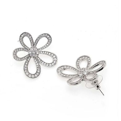 AGP PARIS Hollow Floral Earrings