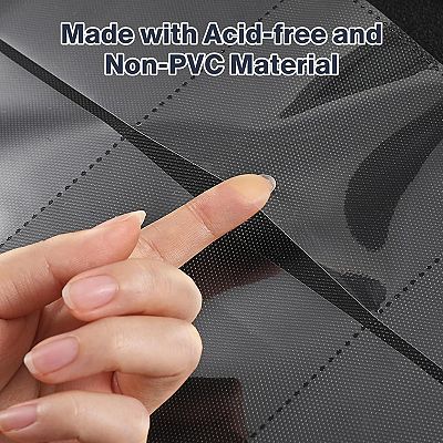 ringless card binder Rayvol enhanced 16-Pocket 100 Card Binder Ringless Trading Card Album  Folder main image 1