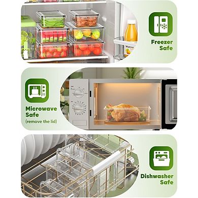 60-Piece BPA-Free Food Storage Containers with Lids, Leakproof & Reusable for Kitchen and Meal Prep