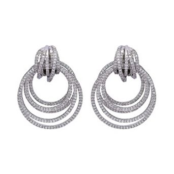 AGP PARIS Diva Tripple Layered Hoop Earrings