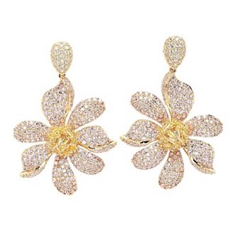 AGP PARIS Diva Floral Drop Earrings