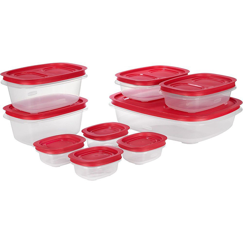18-Piece Large Food Storage Containers with Lids, EasyStore Set