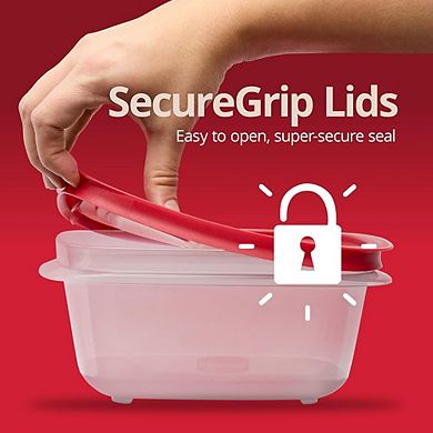 18-Piece Large Food Storage Containers with Lids, EasyStore Set