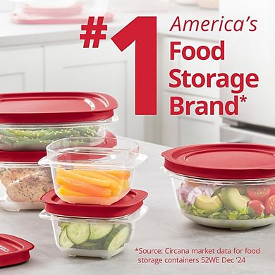 18-Piece Large Food Storage Containers with Lids, EasyStore Set