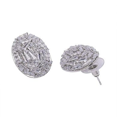 AGP PARIS Baguette Stud Earrings