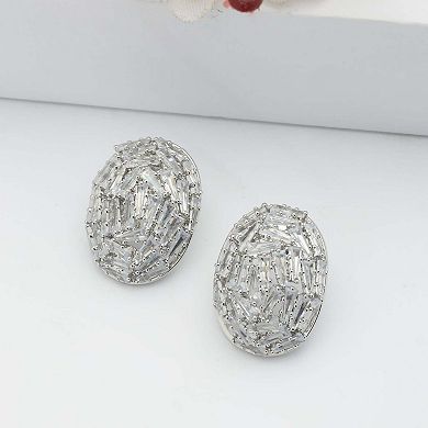 AGP PARIS Baguette Stud Earrings