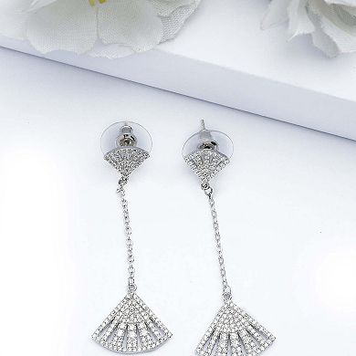 AGP PARIS Silver colored Seashore Long Earrings