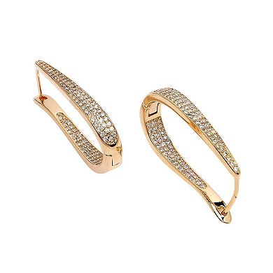 AGP PARIS Diva Collection U-Shaped Zirconia Hoops