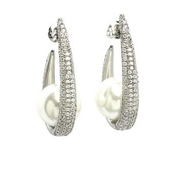AGP PARIS Diva Collection Iconic Sling Pearl Earrings