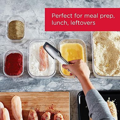 24-Piece BPA-Free Airtight Food Storage Containers, Perfect for Meal Prep & Leftovers