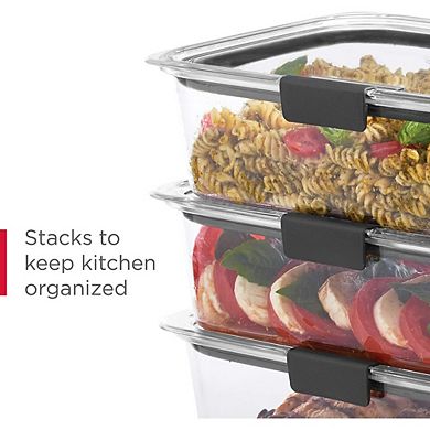 24-Piece BPA-Free Airtight Food Storage Containers, Perfect for Meal Prep & Leftovers