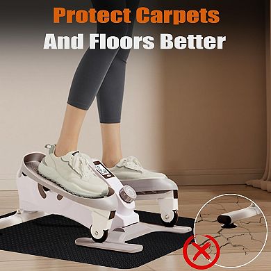 Great Ambitions Double Side Non Slip Workout Mat , Foot Peddler Ellipse Leg Exerciser Mats