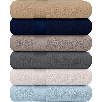 Extra Absorbent Cotton Shower Towels Lightweight and Quick Dry