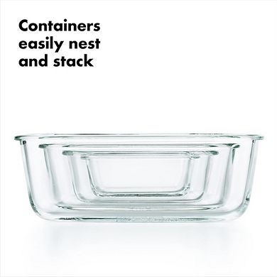 16-Piece Glass Airtight Food Storage Container Set with Smart Seal Lids for Everyday Use