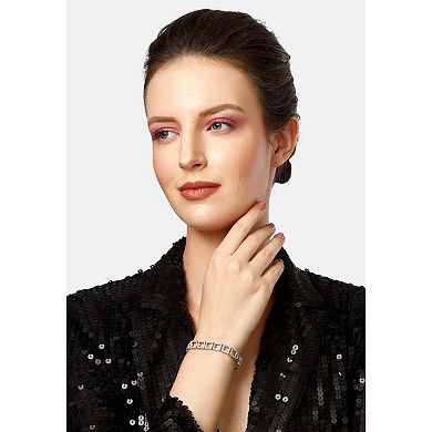 AGP PARIS Diva Hollow Square Chain Bracelet