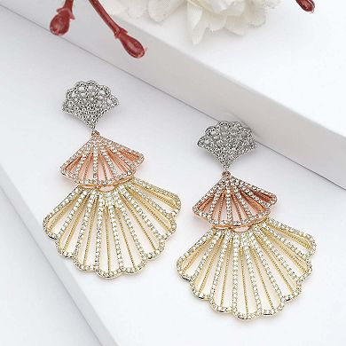 AGP PARIS Diva Shell-shaped Dangle Earrings