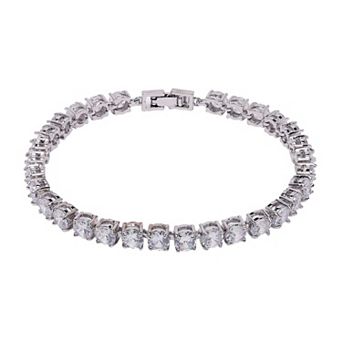 AGP PARIS Diva Delicate Bezel Tennis Bracelet