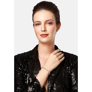 AGP PARIS Diva Delicate Bezel Tennis Bracelet