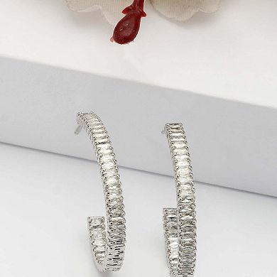 AGP PARIS C-shaped Hoop Earrings