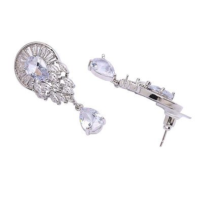 AGP PARIS Sparkling Teardrop Earrings