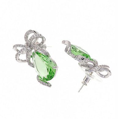 AGP PARIS Charming Green Drop Earrings