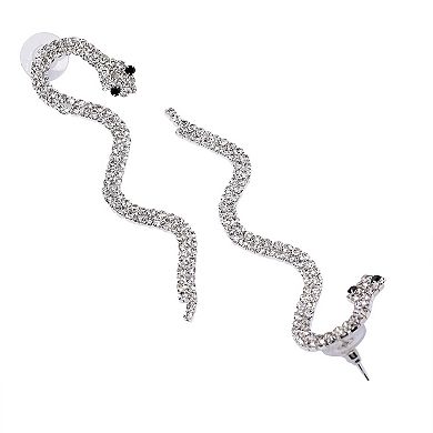 AGP PARIS Slithering Serpent Long Earrings