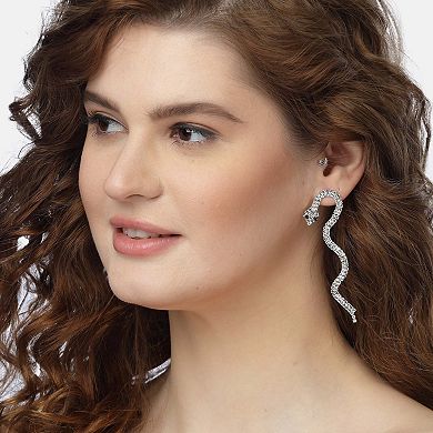 AGP PARIS Slithering Serpent Long Earrings