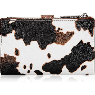 Bifold Wallet with Zipper and ID Window Card Holder