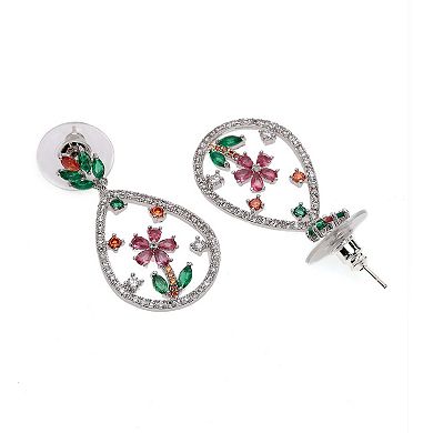 AGP PARIS Floral Drop Earrings