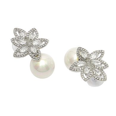 AGP PARIS Diva Collection Zirconia Floral Drops