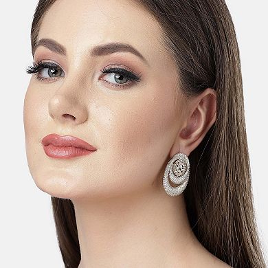 AGP PARIS Diva Collection Gorgeous Cubic Zirconia Earrings