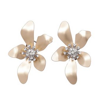 AGP PARIS Floral Stud Earrings
