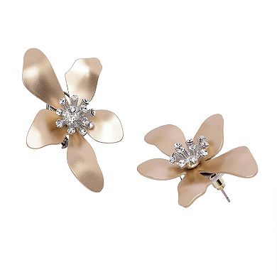 AGP PARIS Floral Stud Earrings
