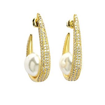 AGP PARIS Diva Collection Iconic Sling Pearl Earrings