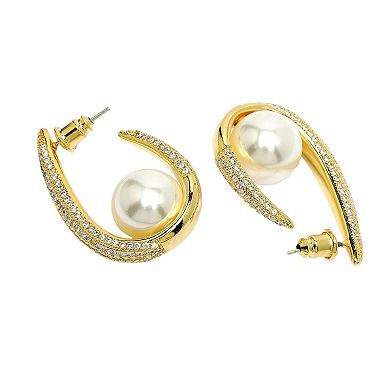 AGP PARIS Diva Collection Iconic Sling Pearl Earrings