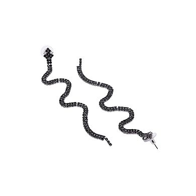 Stylish Snake Long Earrings