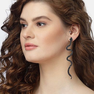 Stylish Snake Long Earrings