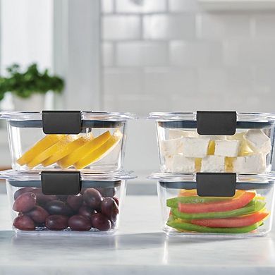 BPA-Free Airtight Food Storage Containers with Lids, 4-Piece, 4.7 Cup for Meal Prep & Lunch