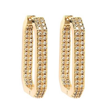 AGP PARIS Sleek and Stylish Hoop Earrings