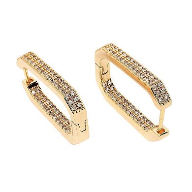 AGP PARIS Sleek and Stylish Hoop Earrings